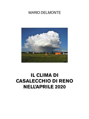 cover image of Il clima di Casalecchio di Reno nell'aprile 2020
